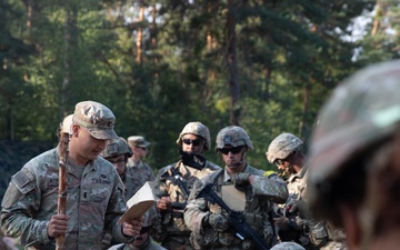 U.S. Army Europe and Africa Best Squad Competition: Land Navigation