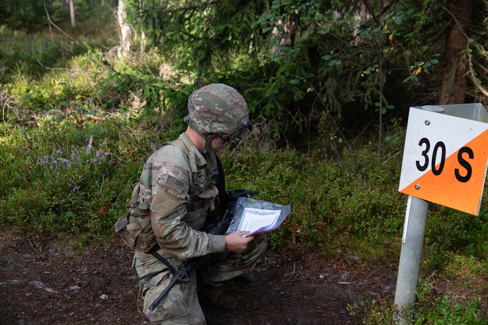U.S. Army Europe and Africa Best Squad Competition: Land Navigation