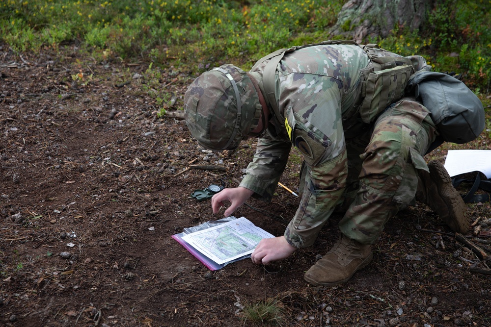 U.S. Army Europe and Africa Best Squad Competition: Land Navigation