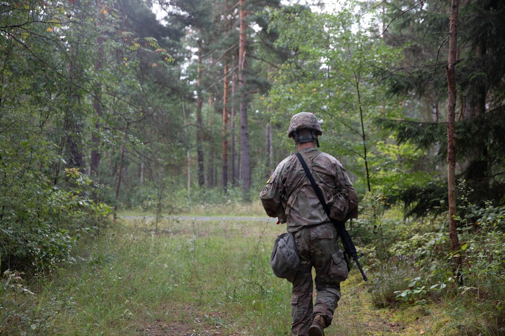 U.S. Army Europe and Africa Best Squad Competition: Land Navigation
