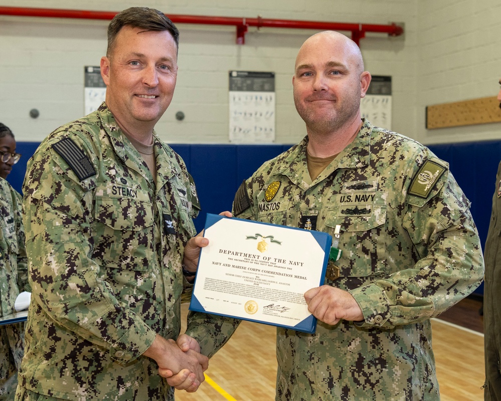 NSA Souda Bay Awards at Quarters August 2025