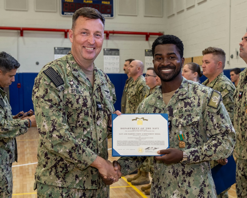 NSA Souda Bay Awards at Quarters August 2025