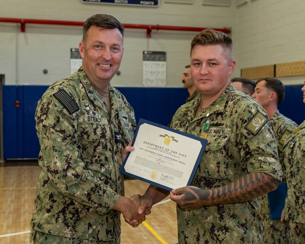 NSA Souda Bay Awards at Quarters August 2025