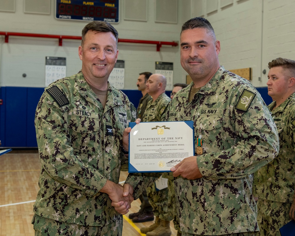 NSA Souda Bay Awards at Quarters August 2025