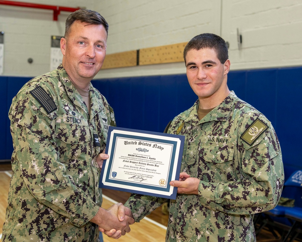 NSA Souda Bay Awards at Quarters August 2025