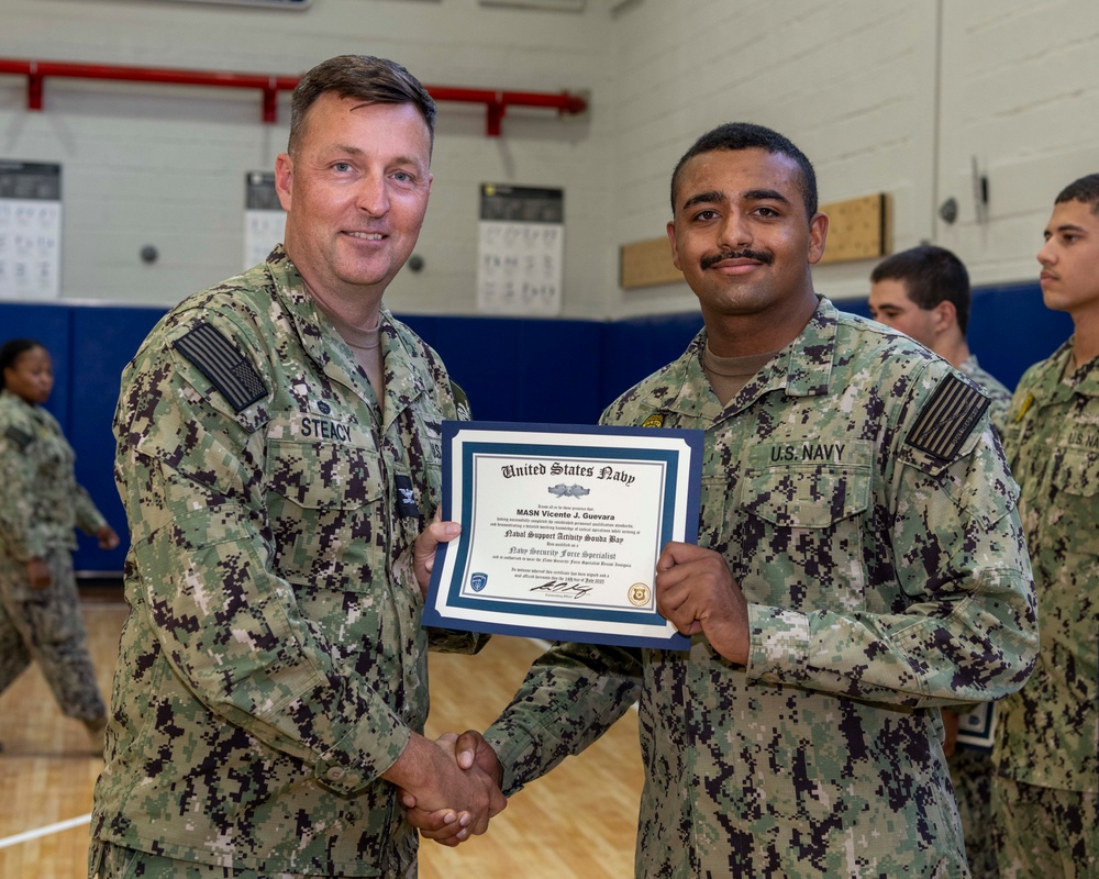 NSA Souda Bay Awards at Quarters August 2025