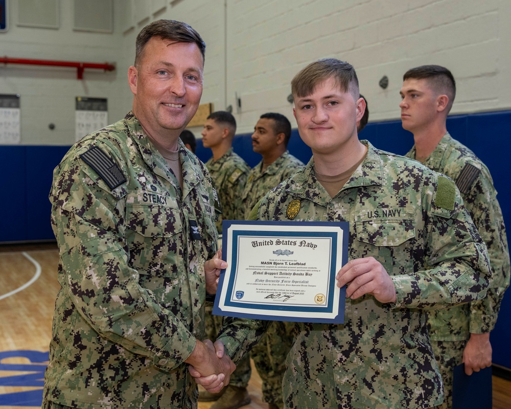 NSA Souda Bay Awards at Quarters August 2025