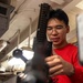 George Washington Sailor Conducts Weapon Checks