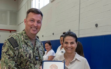 NSA Souda Bay Awards at Quarters August 2025