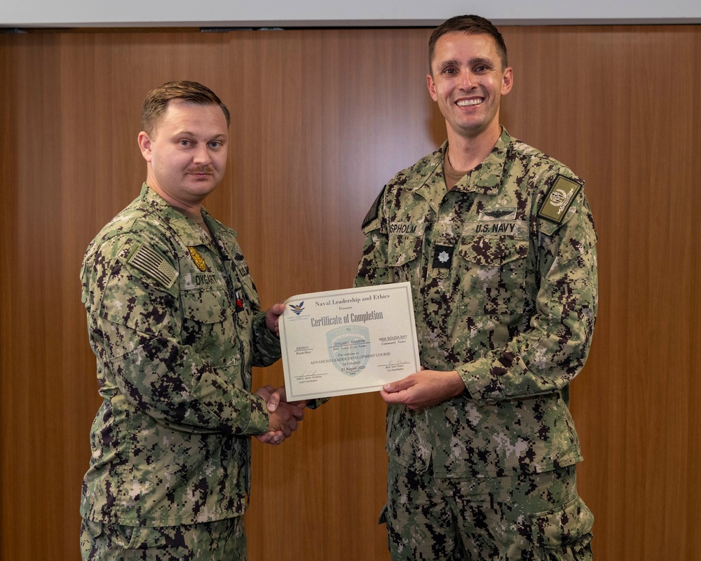 August ALDC Graduation Onboard NSA Souda Bay