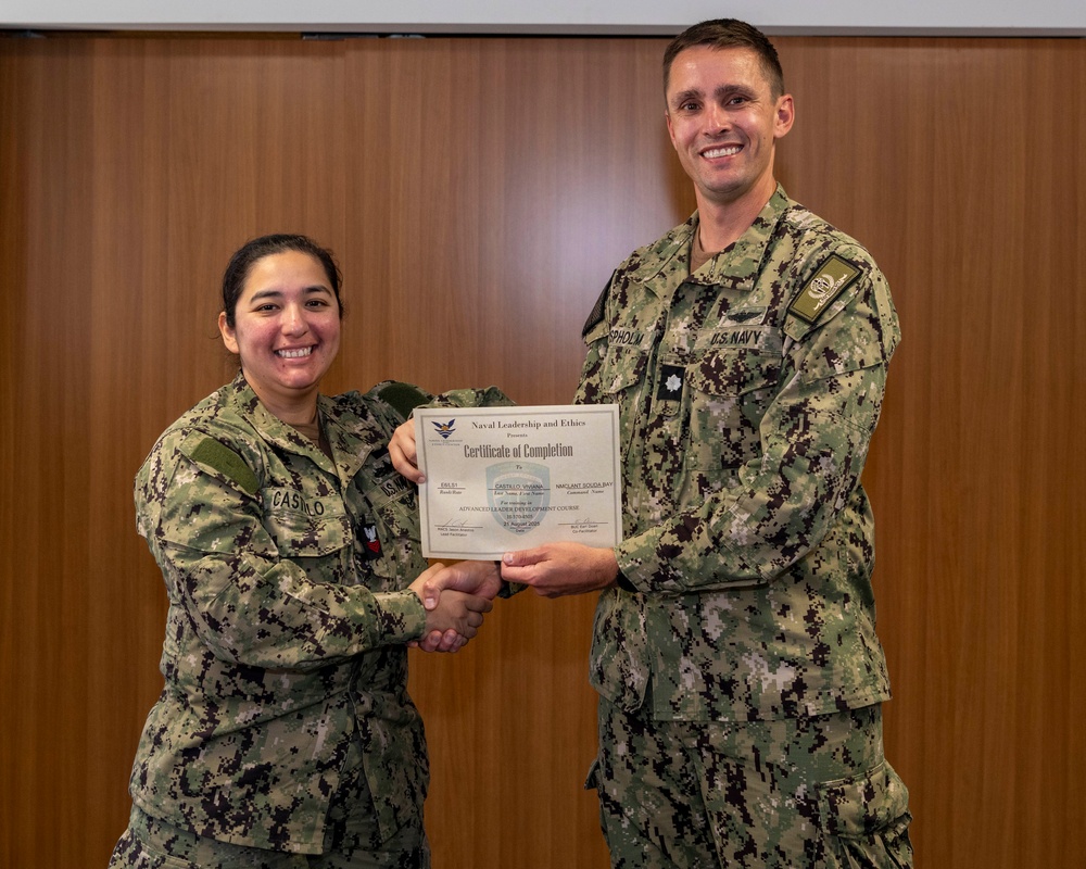 August ALDC Graduation Onboard NSA Souda Bay