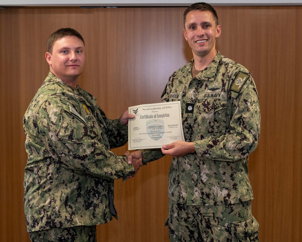 August ALDC Graduation Onboard NSA Souda Bay