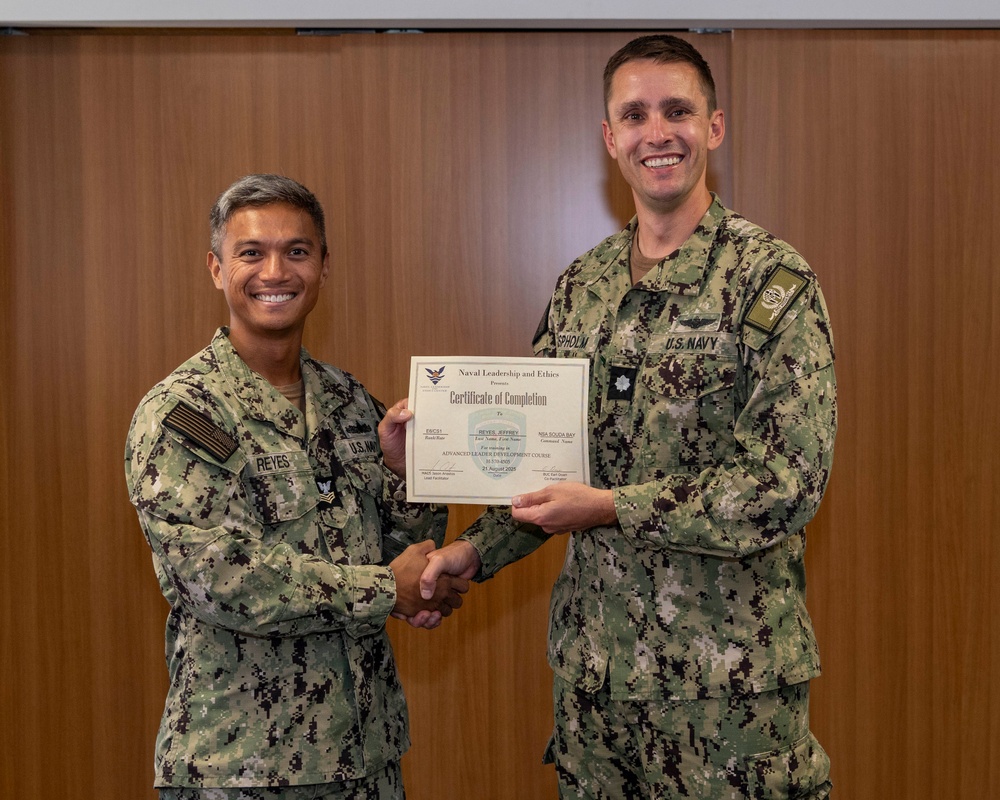 August ALDC Graduation Onboard NSA Souda Bay