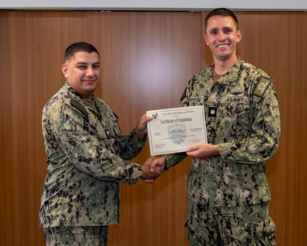 August ALDC Graduation Onboard NSA Souda Bay