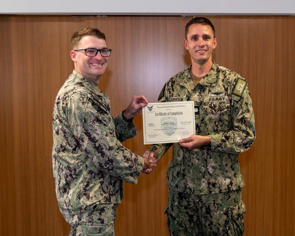 August ALDC Graduation Onboard NSA Souda Bay