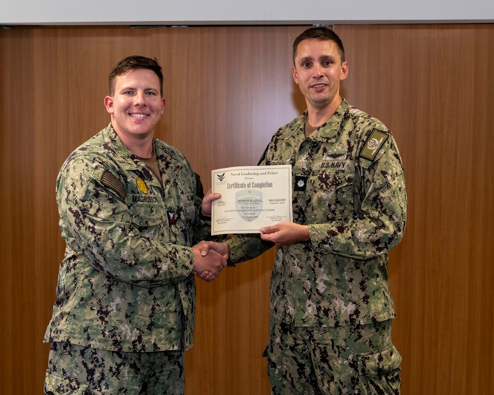 August ALDC Graduation Onboard NSA Souda Bay
