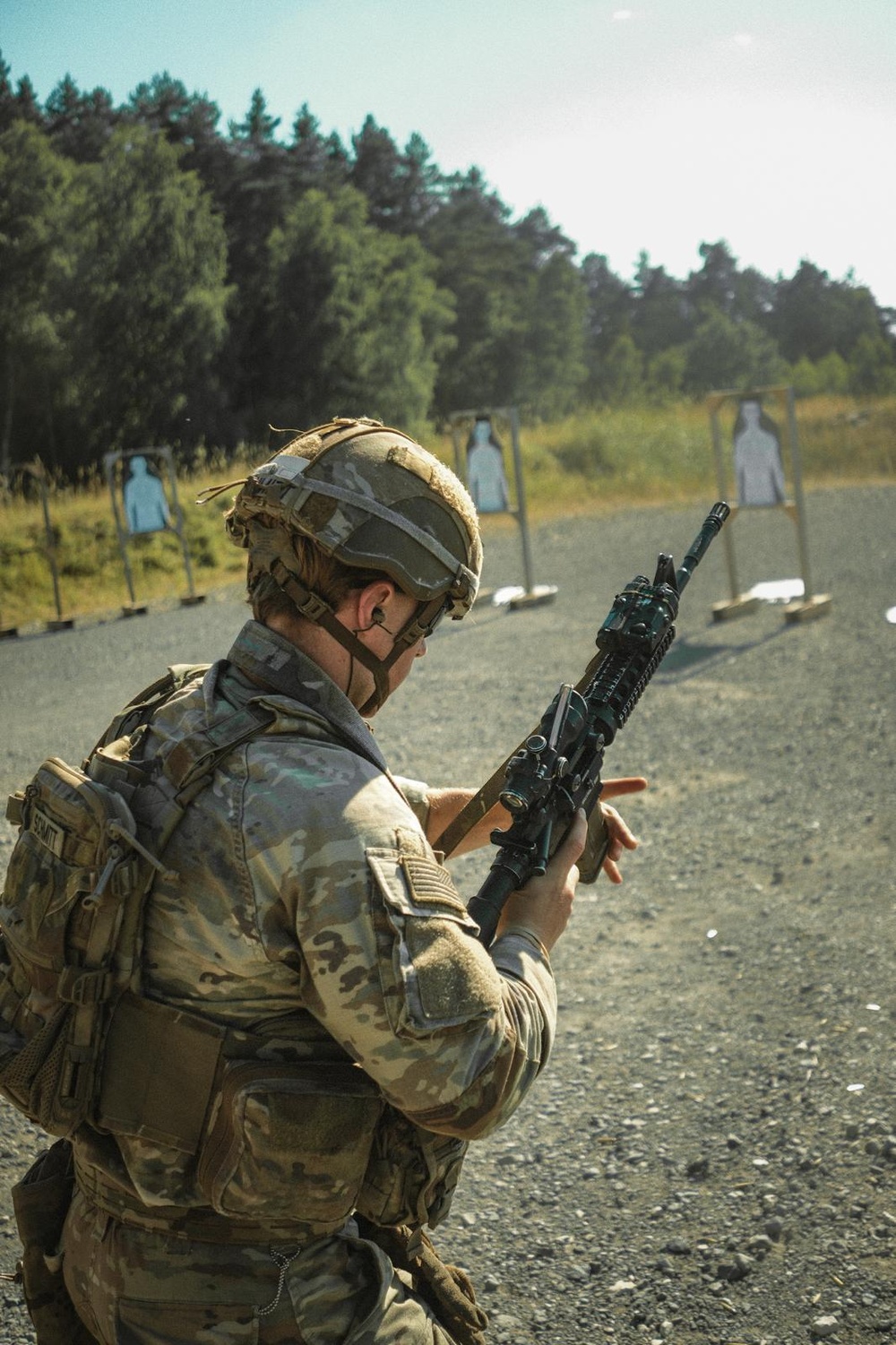 Able Company Masters Advanced Rifle Marksmanship in Grafenwoehr