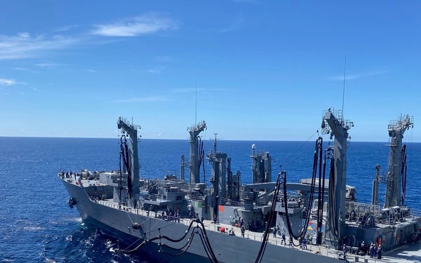 Strengthening U.S. Navy, JMSDF Interoperability Through Consolidated Cargo Replenishment at-Sea