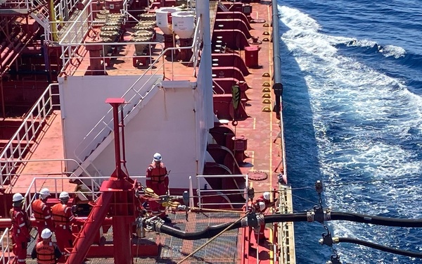 Strengthening U.S. Navy, JMSDF Interoperability Through Consolidated Cargo Replenishment at-Sea