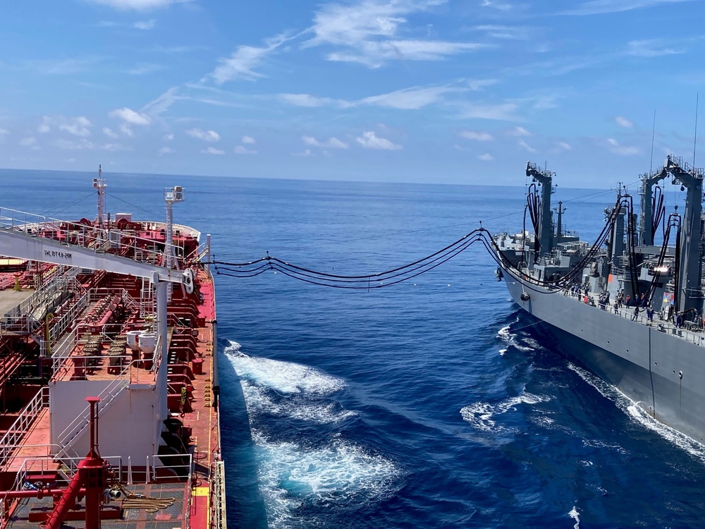 Strengthening U.S. Navy, JMSDF Interoperability Through Consolidated Cargo Replenishment at-Sea