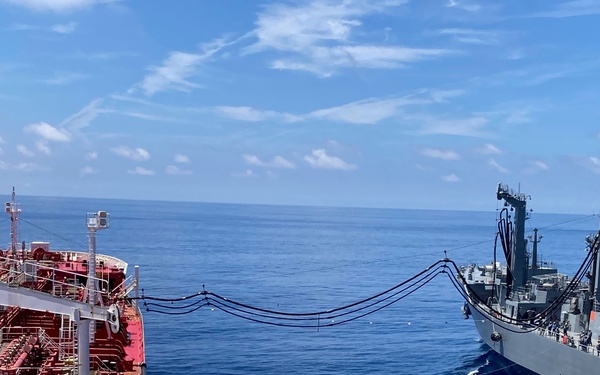 Strengthening U.S. Navy, JMSDF Interoperability Through Consolidated Cargo Replenishment at-Sea