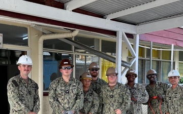 NMCB 4 Seabees in Tonga during Pacific Partnership 25
