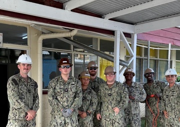 NMCB 4 Seabees in Tonga during Pacific Partnership 25