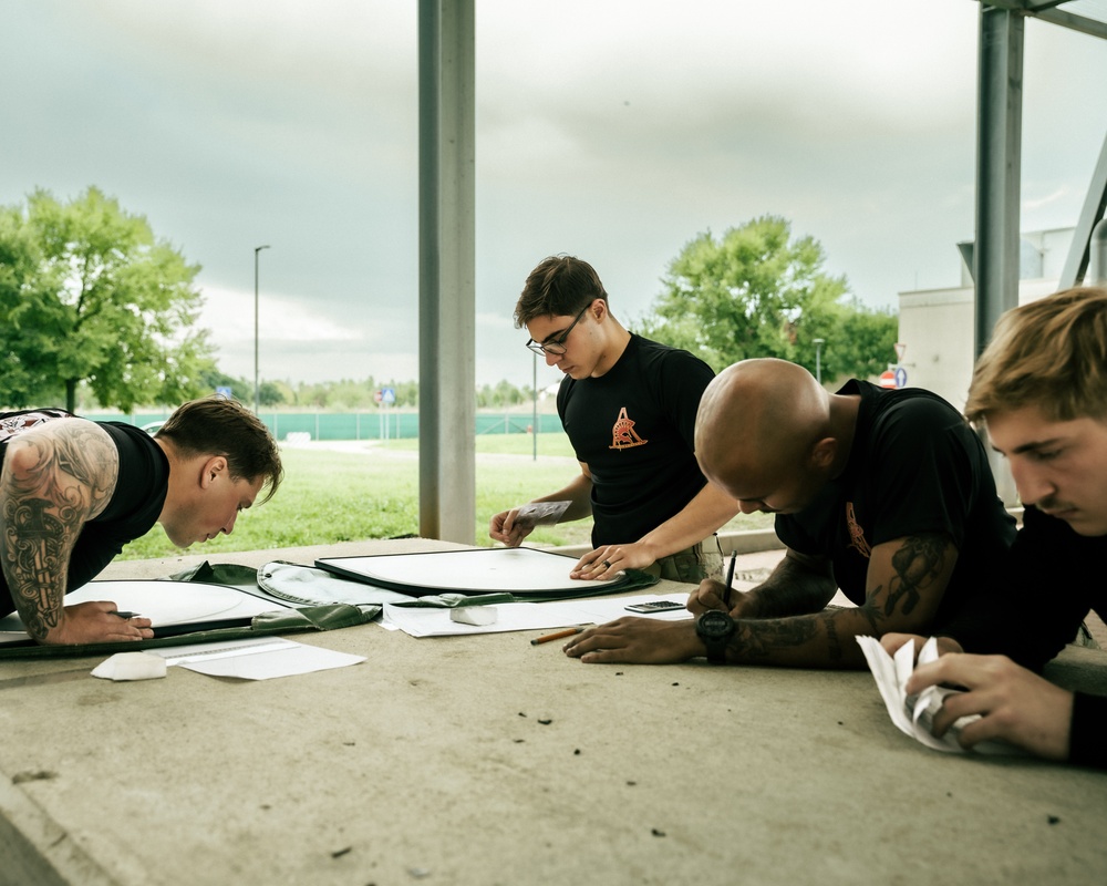 Sky Soldiers conduct the Annual Ross Cup Competition