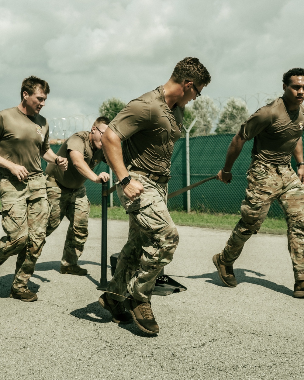 Sky Soldiers conduct the Annual Ross Cup Competition