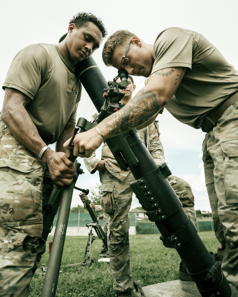 Sky Soldiers conduct the Annual Ross Cup Competition
