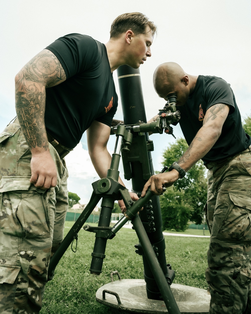 Sky Soldiers conduct the Annual Ross Cup Competition