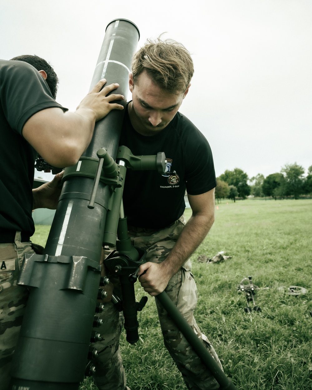 Sky Soldiers conduct the Annual Ross Cup Competition