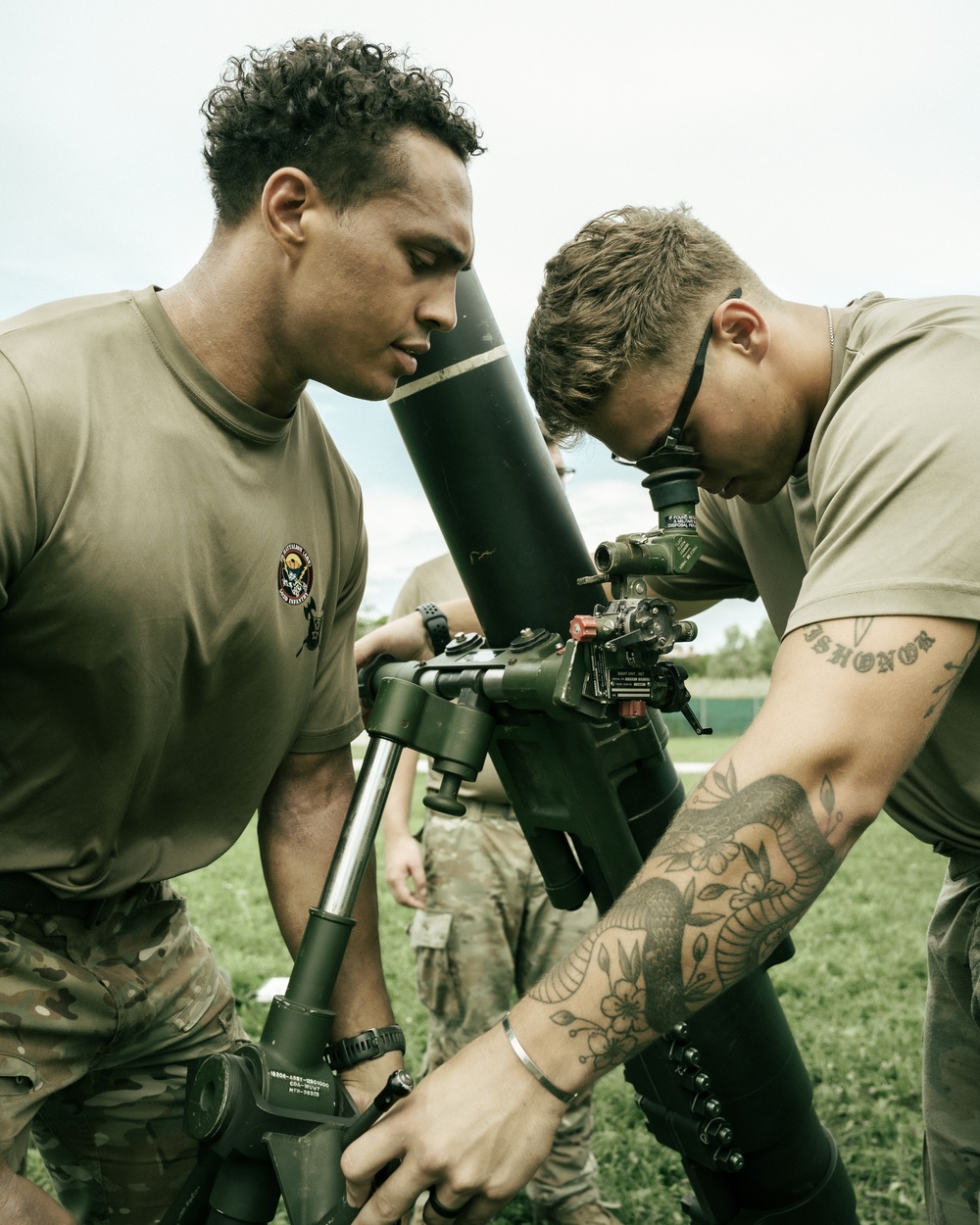 Sky Soldiers conduct the Annual Ross Cup Competition