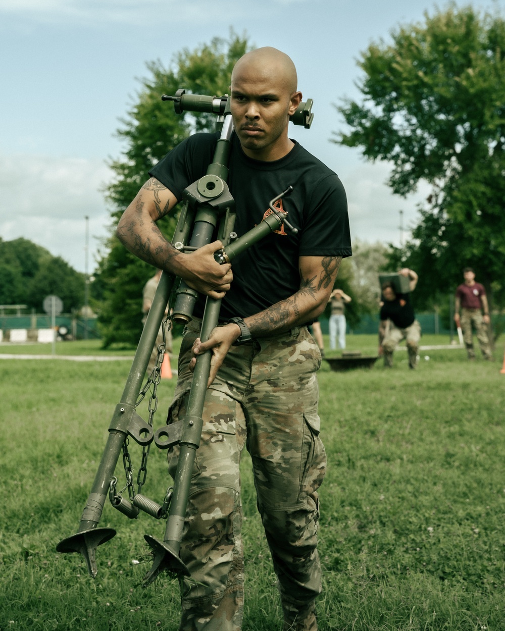 Sky Soldiers conduct the Annual Ross Cup Competition