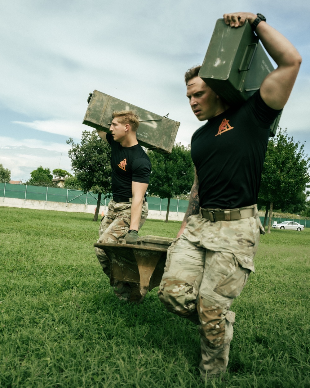 Sky Soldiers conduct the Annual Ross Cup Competition