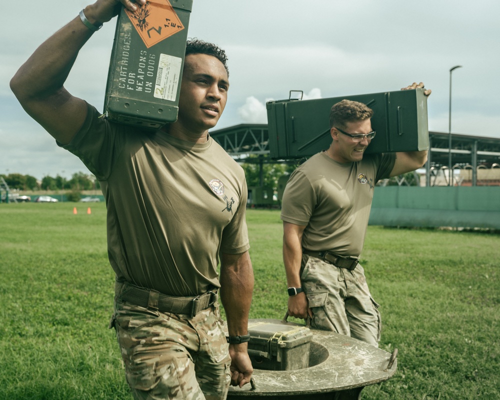 Sky Soldiers conduct the Annual Ross Cup Competition