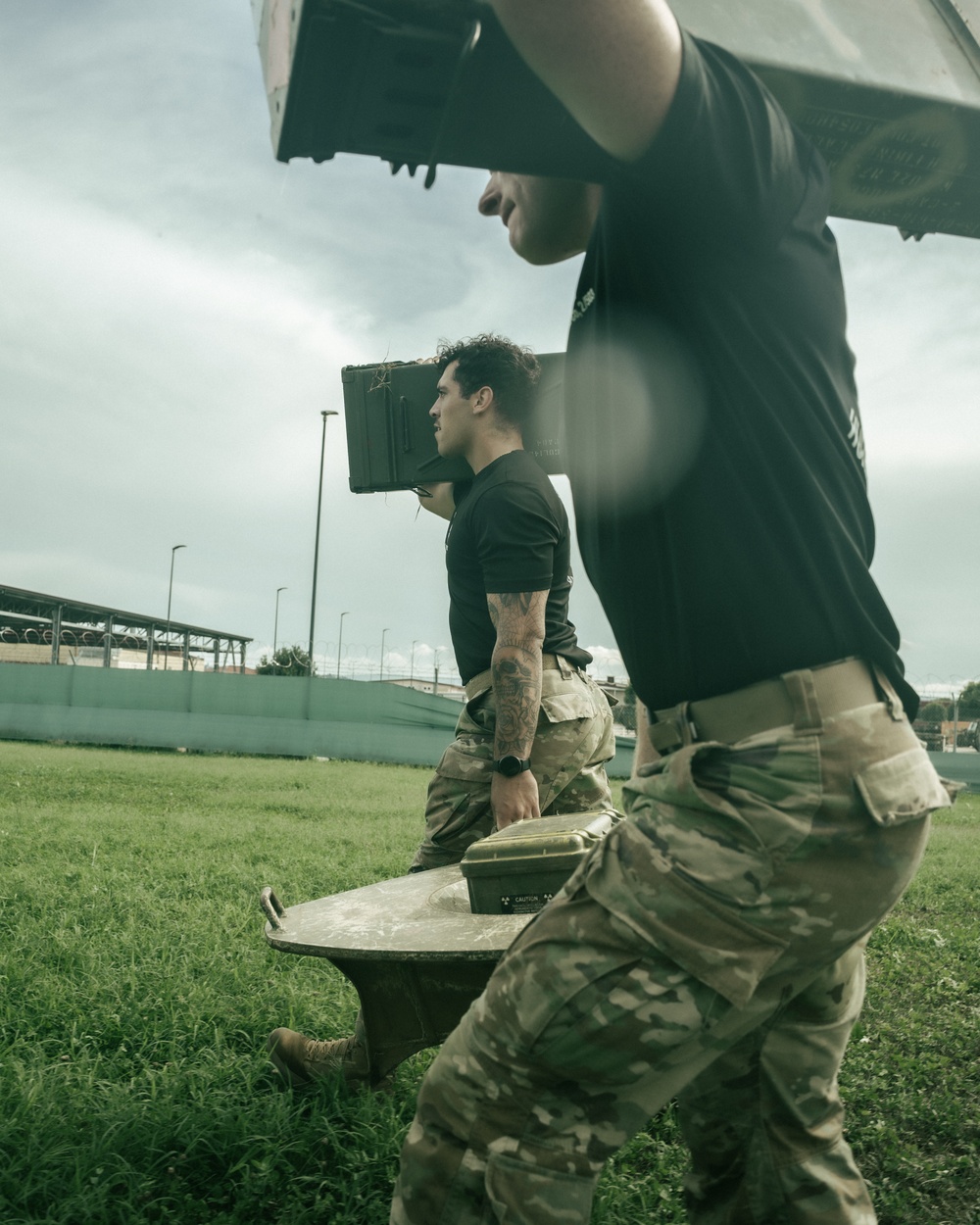 Sky Soldiers conduct the Annual Ross Cup Competition
