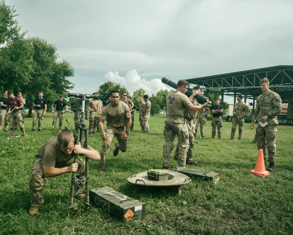 Sky Soldiers conduct the Annual Ross Cup Competition
