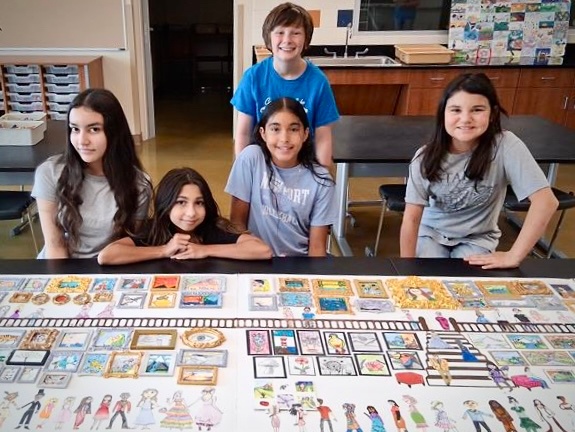DoDEA Barkley Elementary Students Highlight Art's Vital Role in STEAM