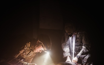 Task Force Saber Troopers Sharpen Readiness Through Combat Lifesaver Training