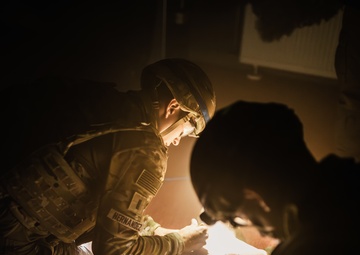 Task Force Saber Troopers Sharpen Readiness Through Combat Lifesaver Training