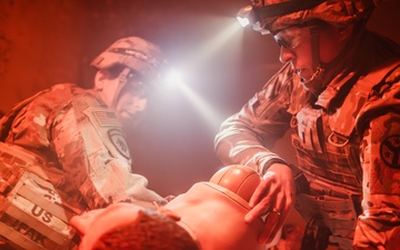 Task Force Saber Troopers Sharpen Readiness Through Combat Lifesaver Training