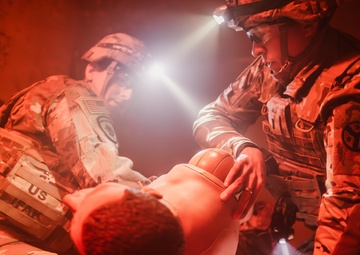 Task Force Saber Troopers Sharpen Readiness Through Combat Lifesaver Training