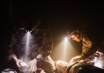 Task Force Saber Troopers Sharpen Readiness Through Combat Lifesaver Training