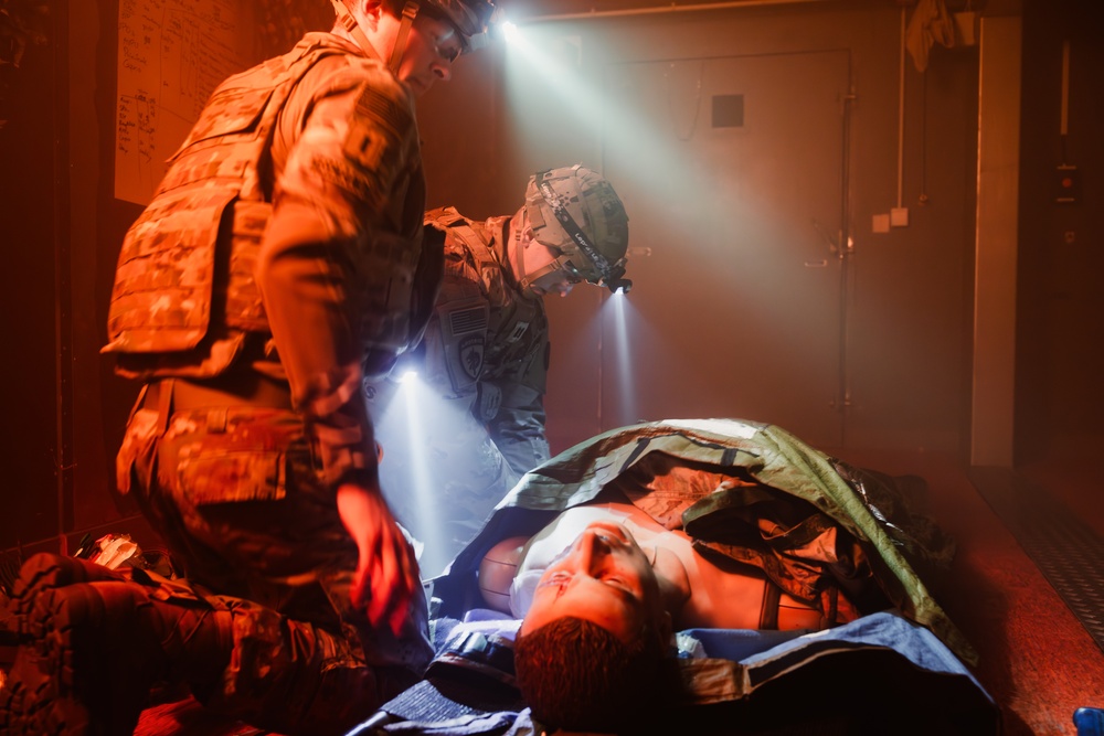 Task Force Saber Troopers Sharpen Readiness Through Combat Lifesaver Training