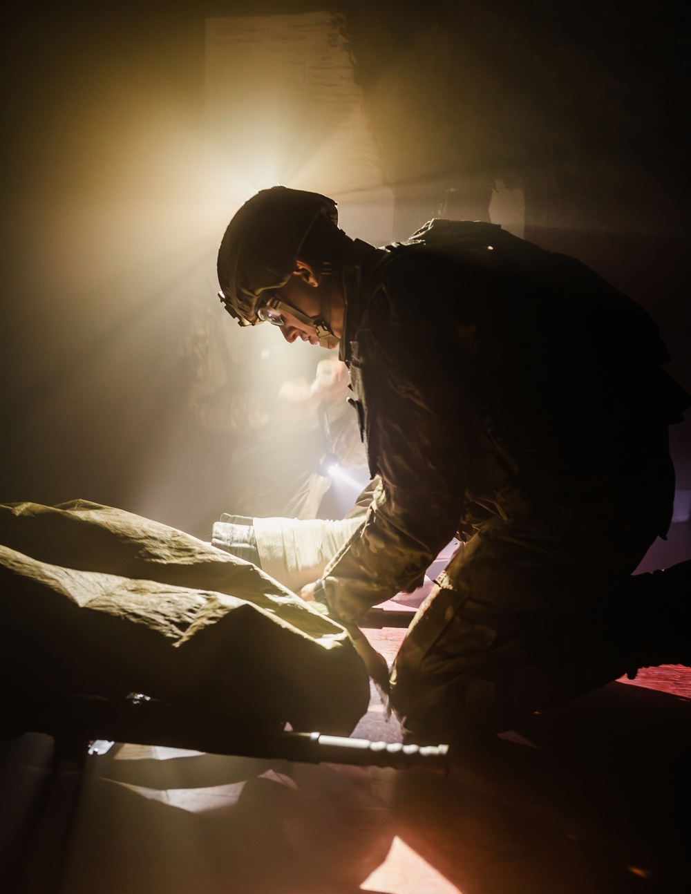 Task Force Saber Troopers Sharpen Readiness Through Combat Lifesaver Training