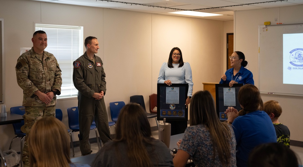 Laughlin’s school becomes first in district to become Blue Ribbon School of Excellence
