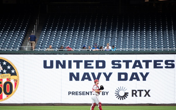 Washington Nationals Host U.S. Navy for Navy Day, Celebrates 250th Birthday