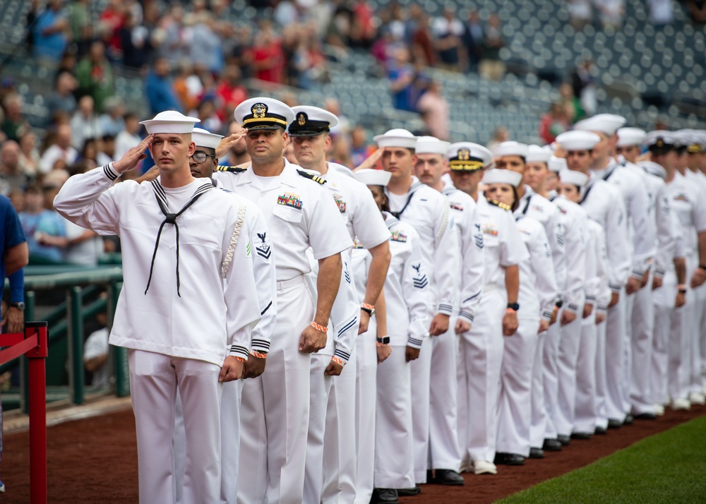 Washington Nationals Host U.S. Navy for Navy Day, Celebrates 250th Birthday