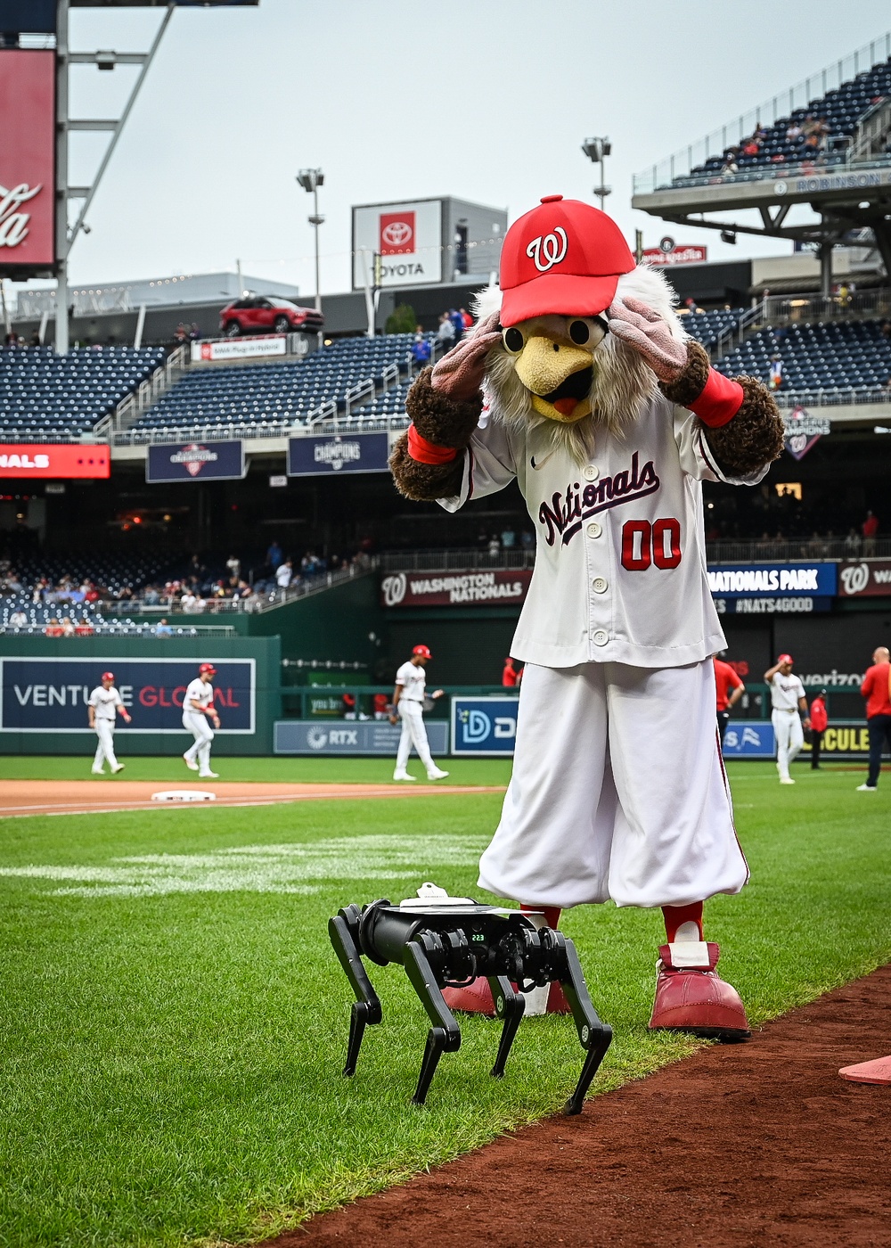 Washington Nationals Host U.S. Navy for Navy Day, Celebrates 250th Birthday
